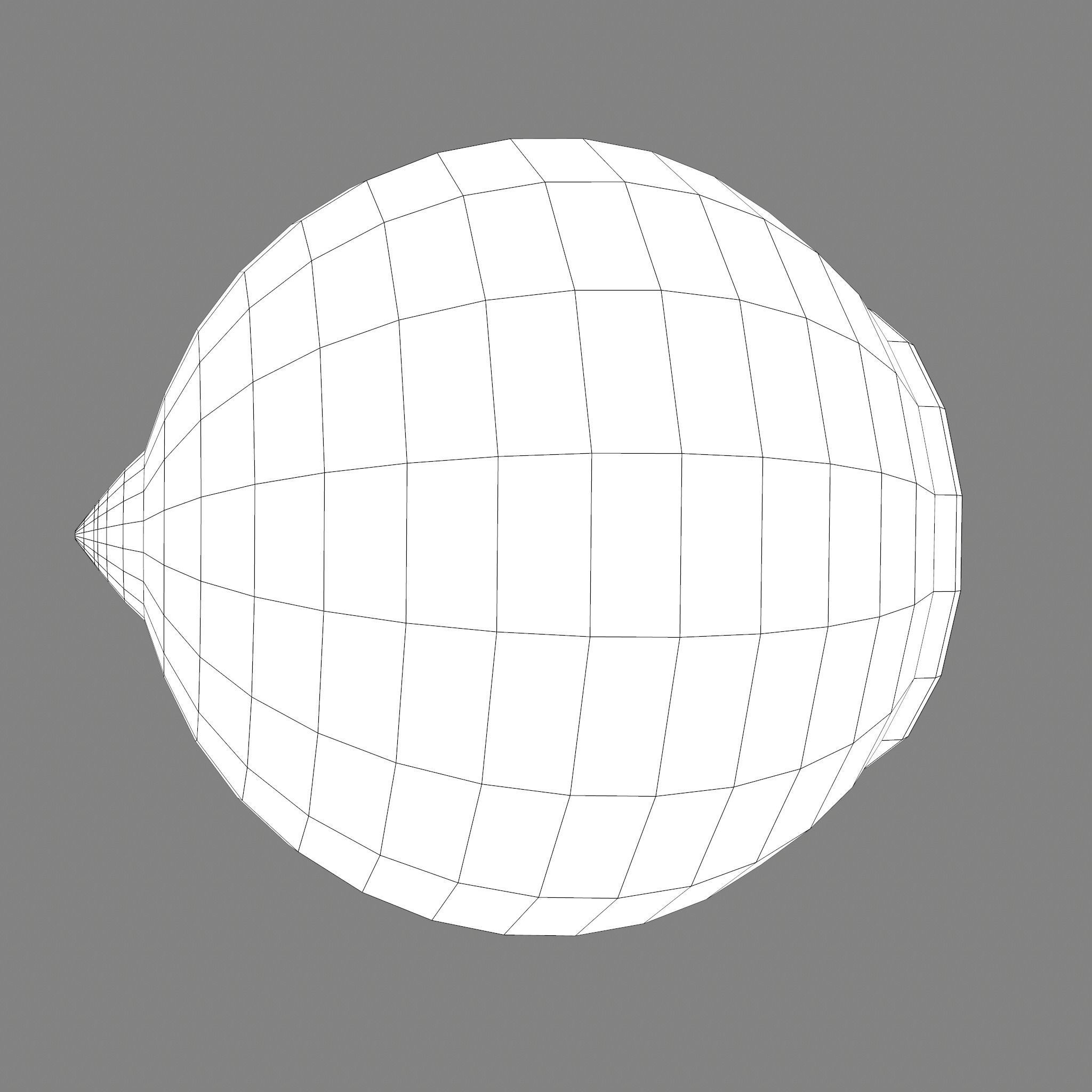 Medieval Spinning Top Low-poly 3D model_26