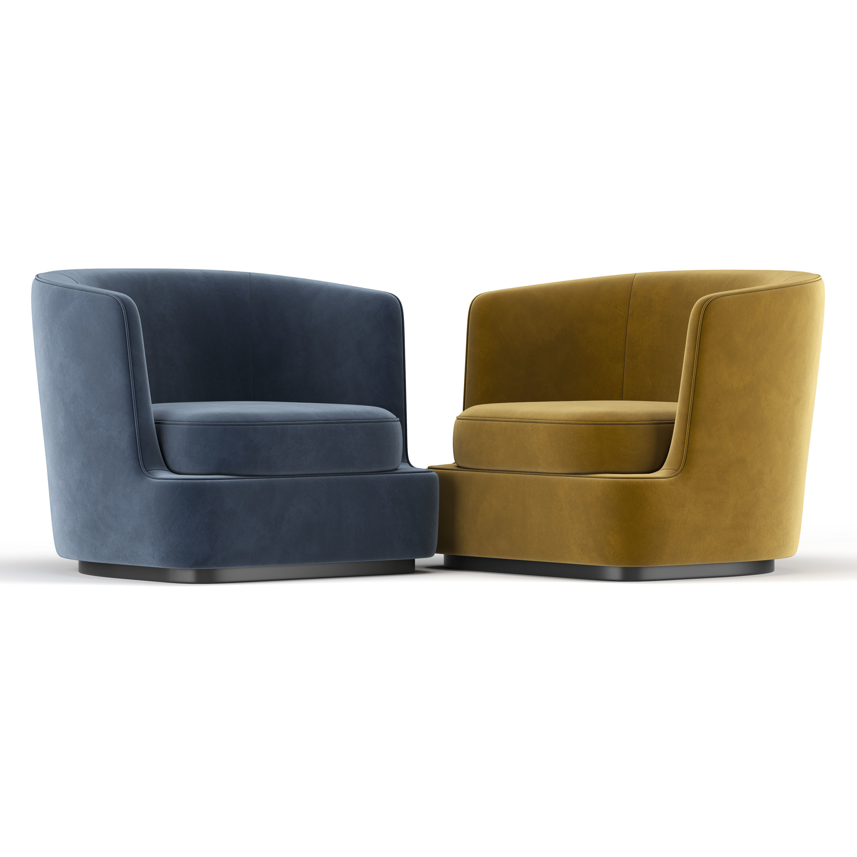 Apollo Armchair 3D model_5