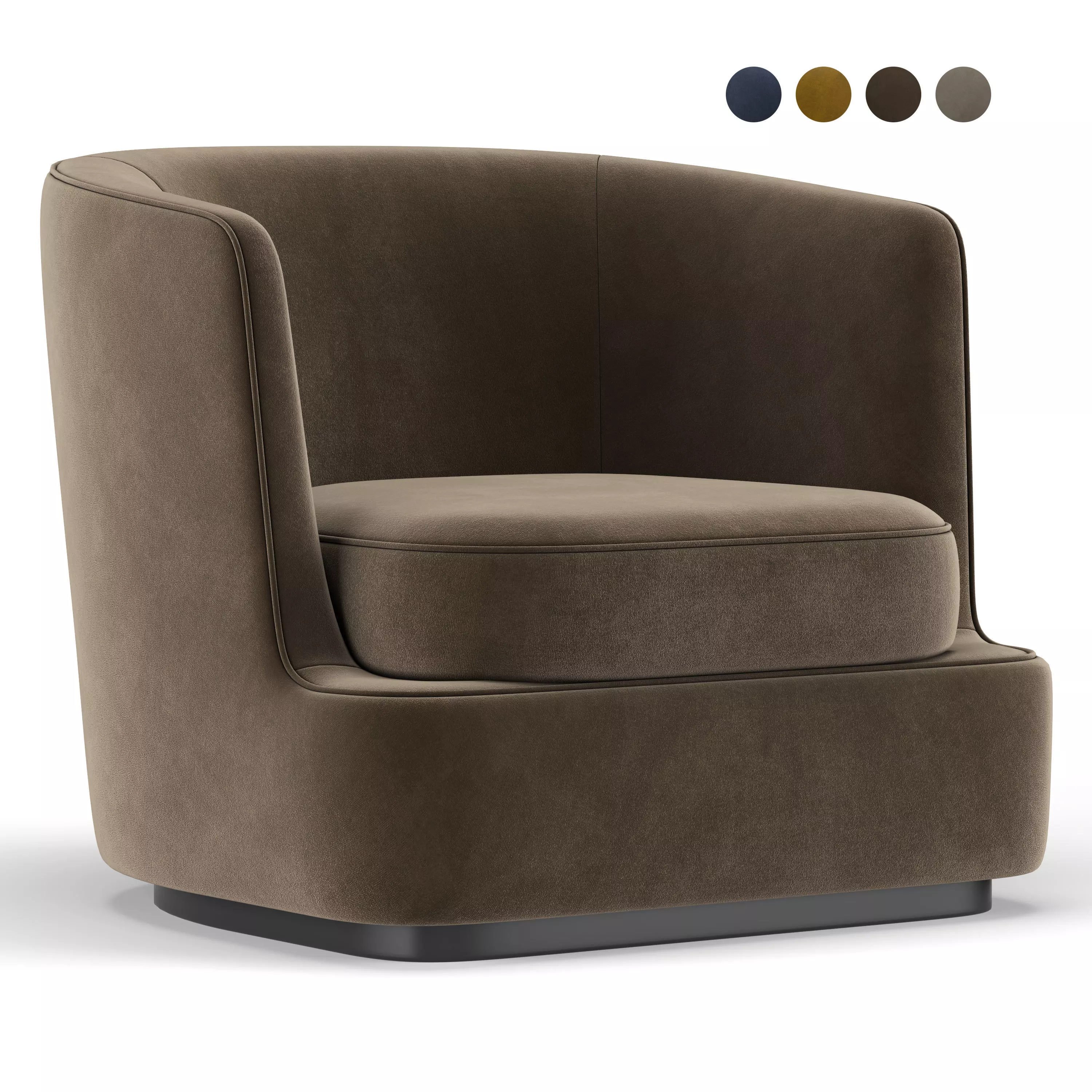 Apollo Armchair 3D model_0