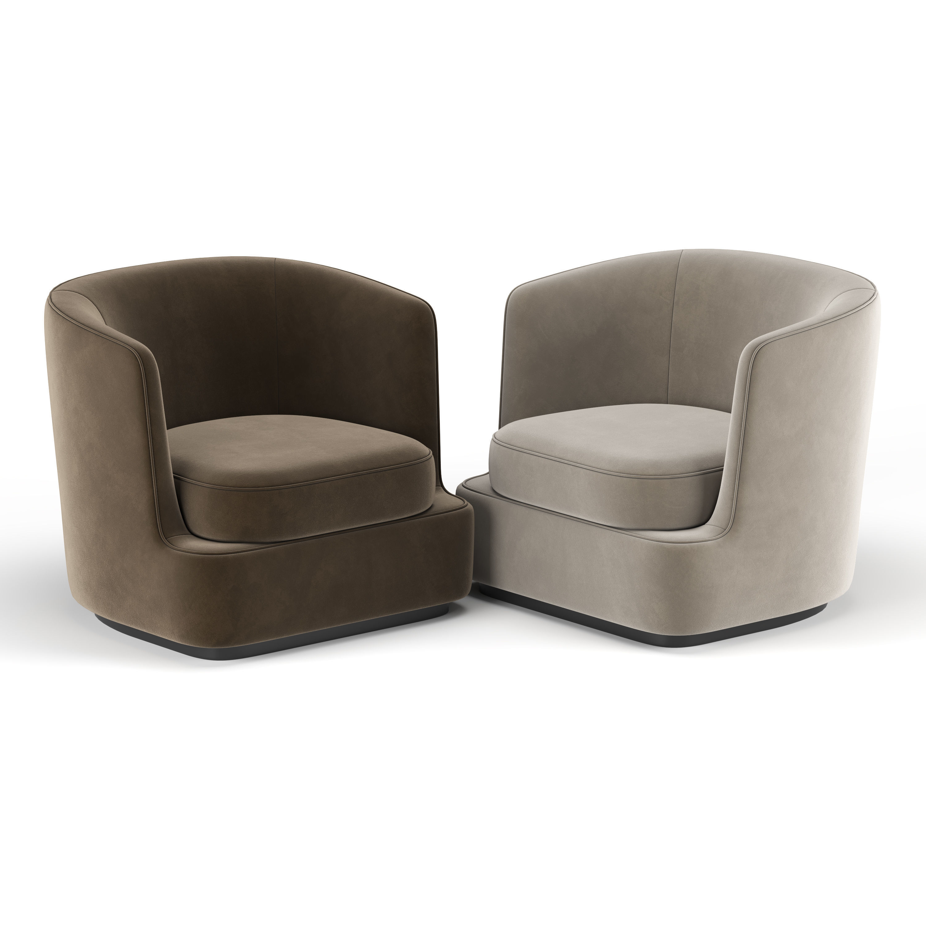 Apollo Armchair 3D model_4