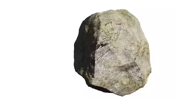 ZB 20210411 Rock Low-poly 3D model