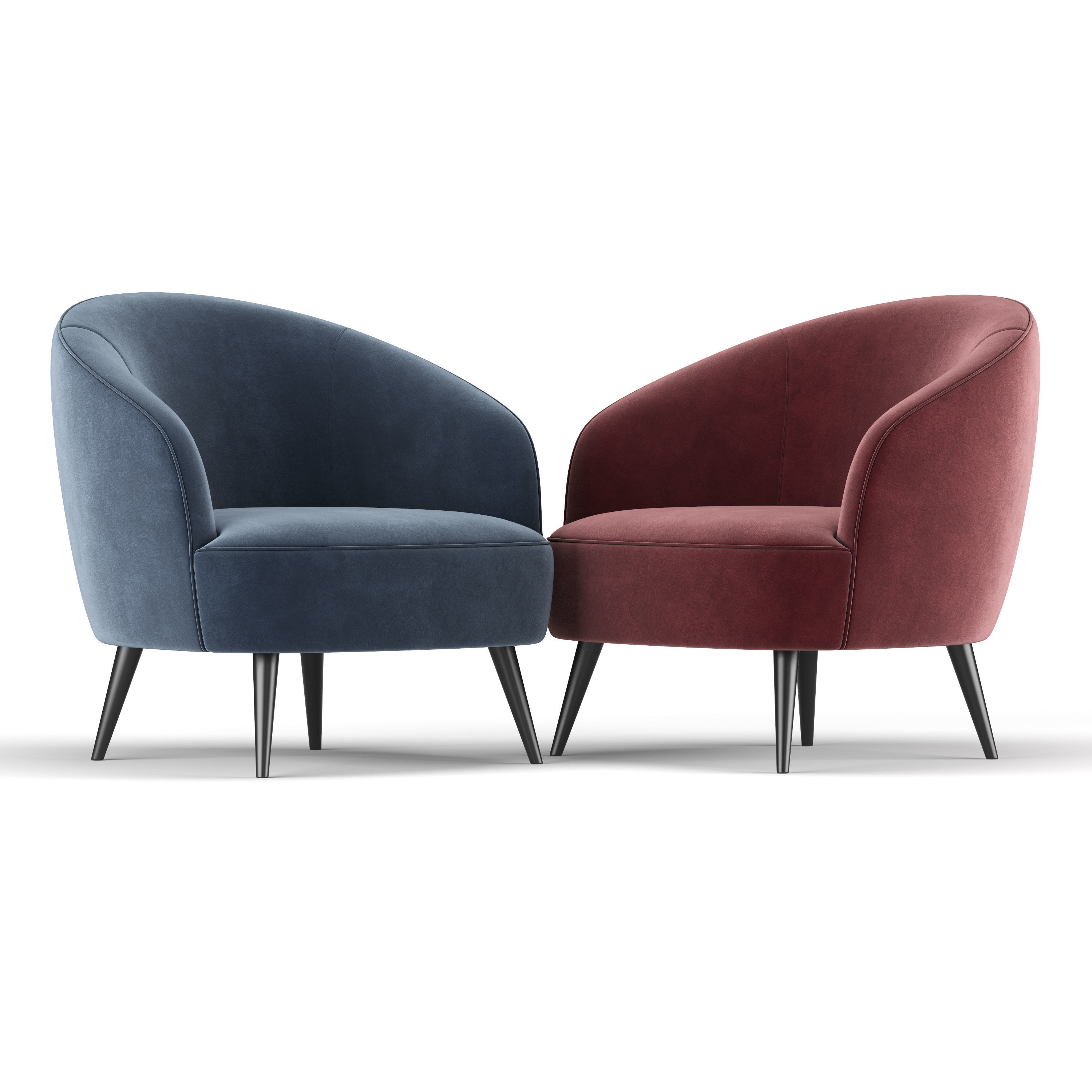 Kourtnee Chair 3D model_4