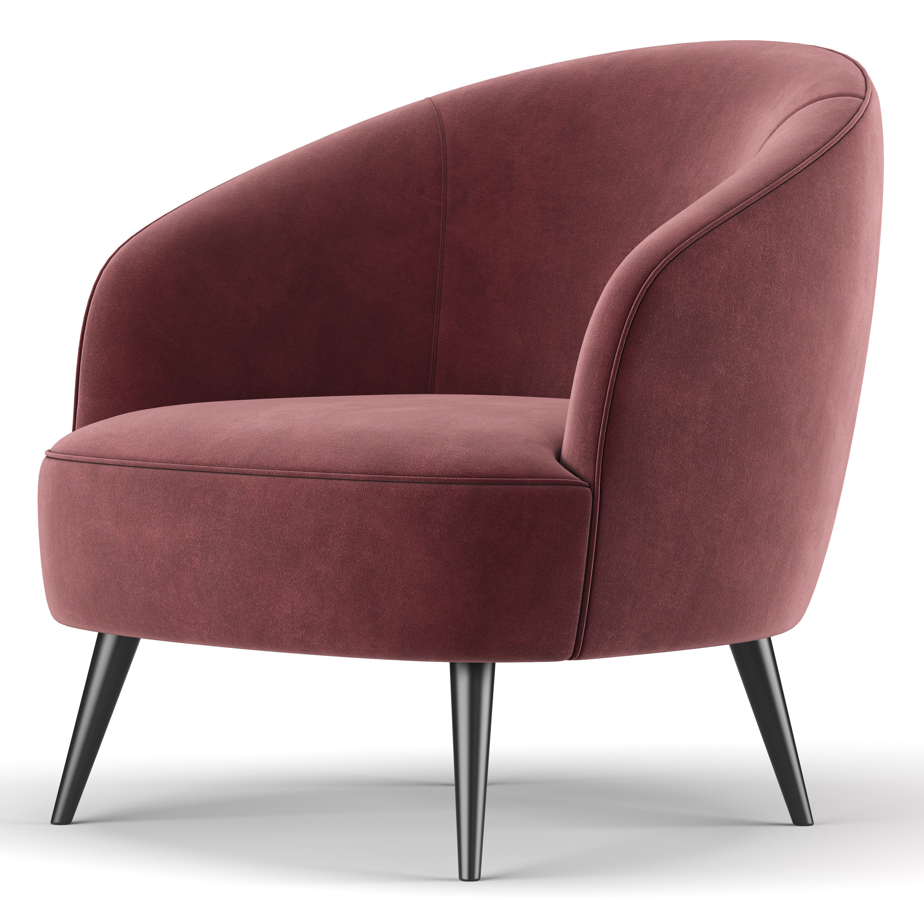 Kourtnee Chair 3D model_3