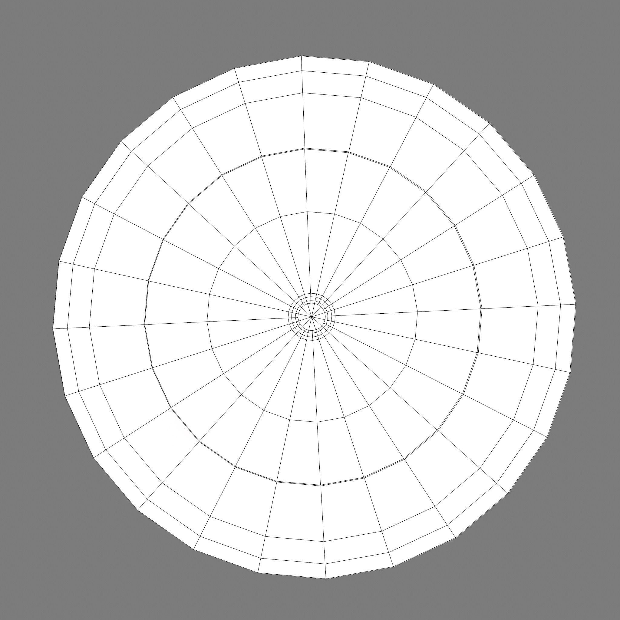 Medieval Spinning Top 2  Low-poly 3D model_23