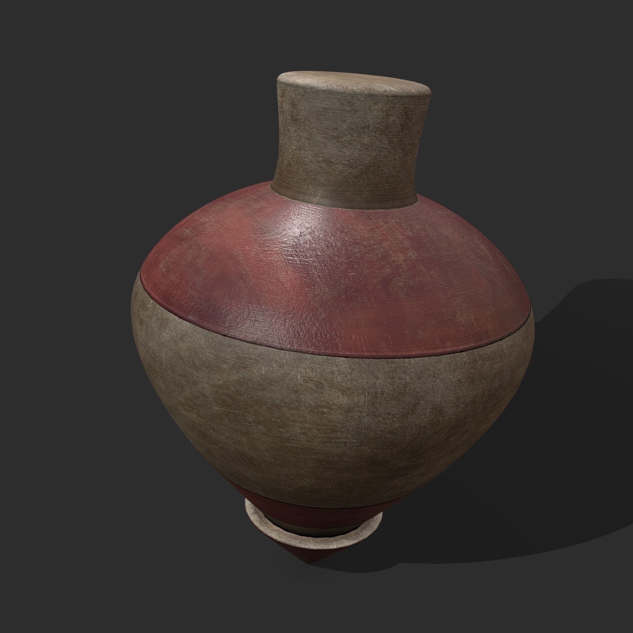 Medieval Spinning Top 2  Low-poly 3D model_15