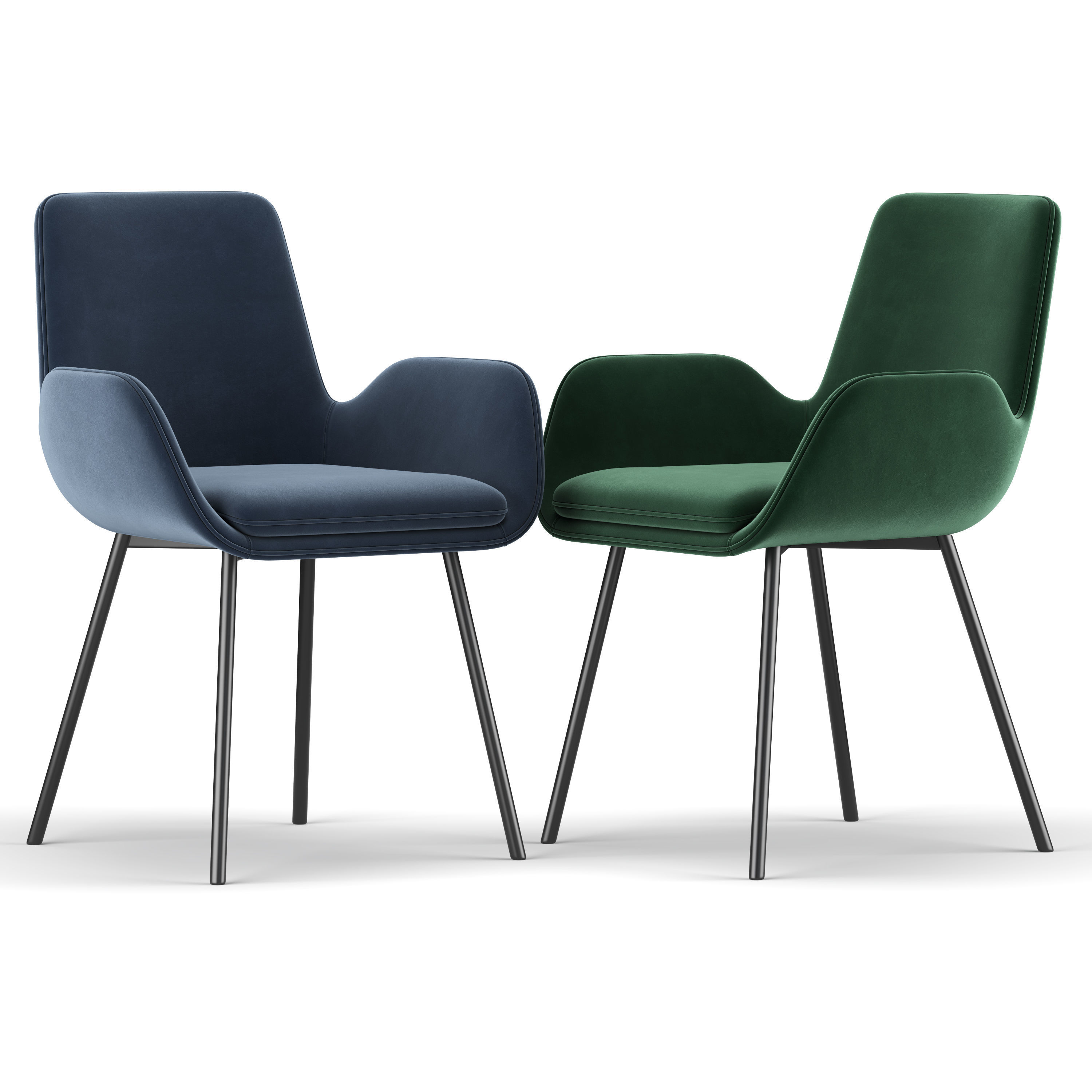 PIKE Dining Chair 3D model_4