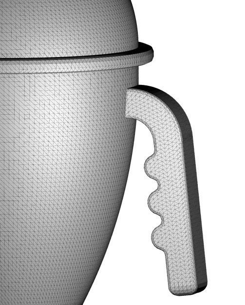 Stylish Mixie 3D print model_5