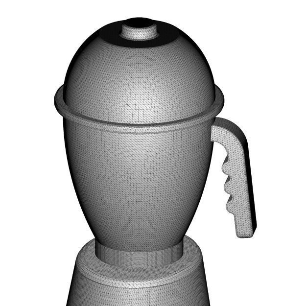 Stylish Mixie 3D print model_6