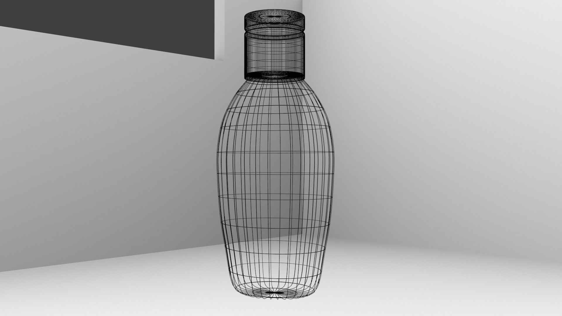 Hand Sanitizer Bottle 3D model_7
