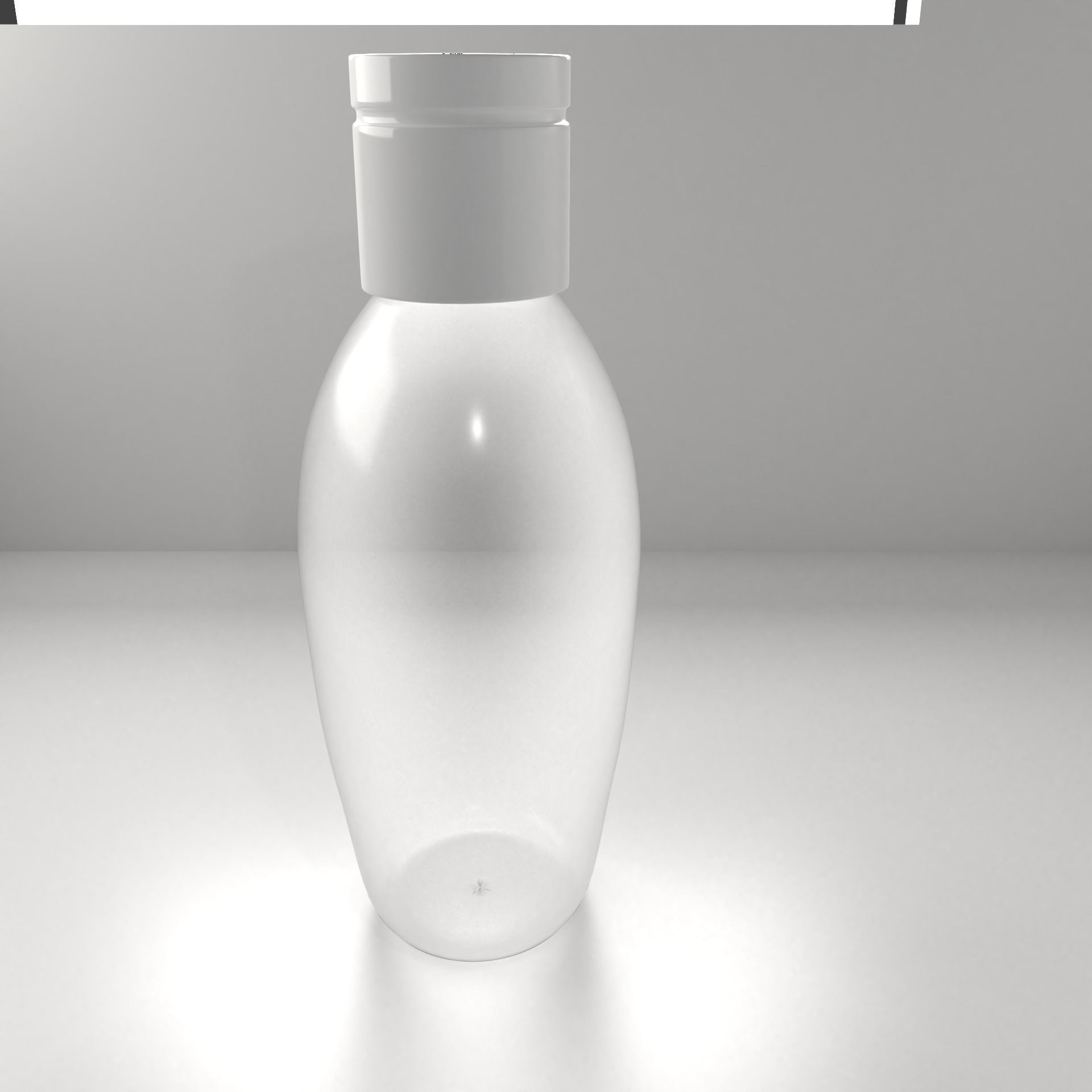 Hand Sanitizer Bottle 3D model_2