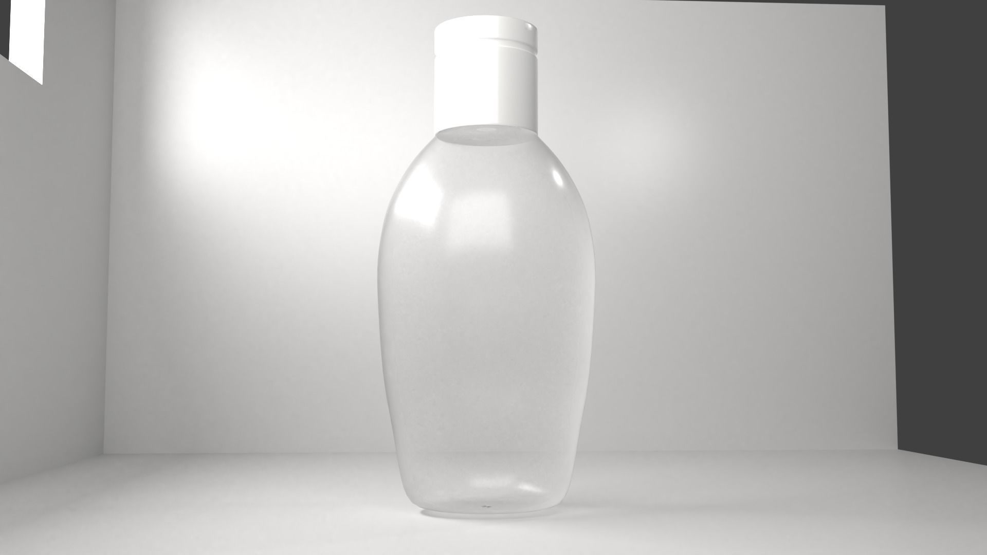 Hand Sanitizer Bottle 3D model_4
