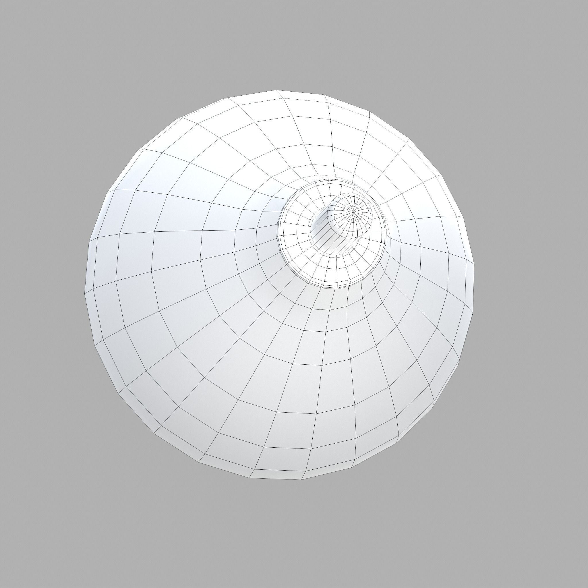 Medieval Spinning Top 3 Free low-poly 3D model_25