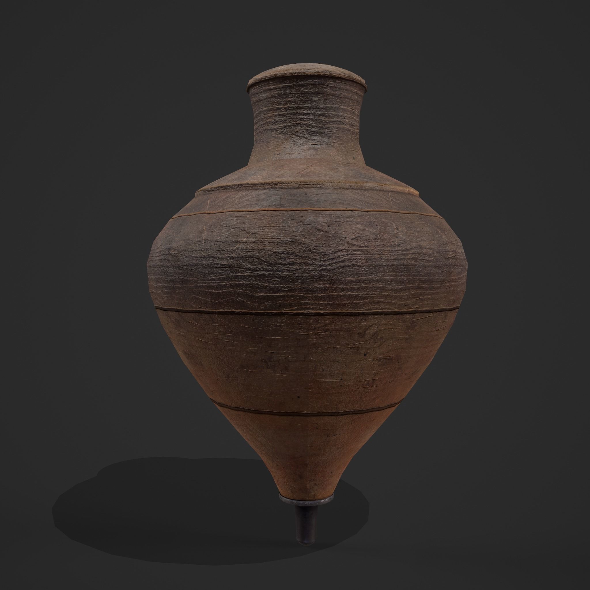 Medieval Spinning Top 3 Free low-poly 3D model_11