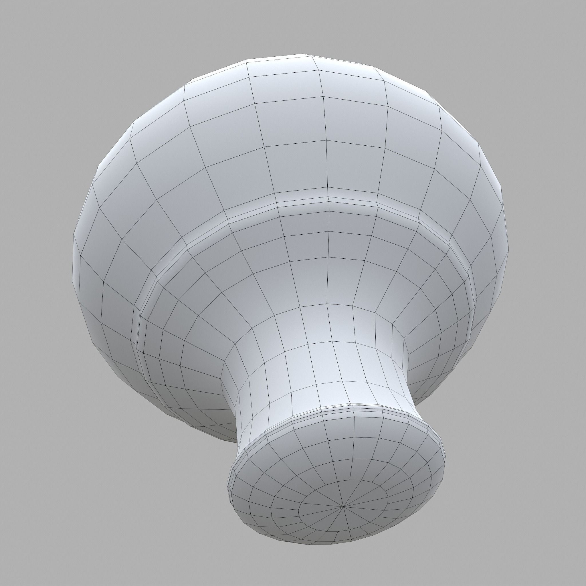 Medieval Spinning Top 3 Free low-poly 3D model_30