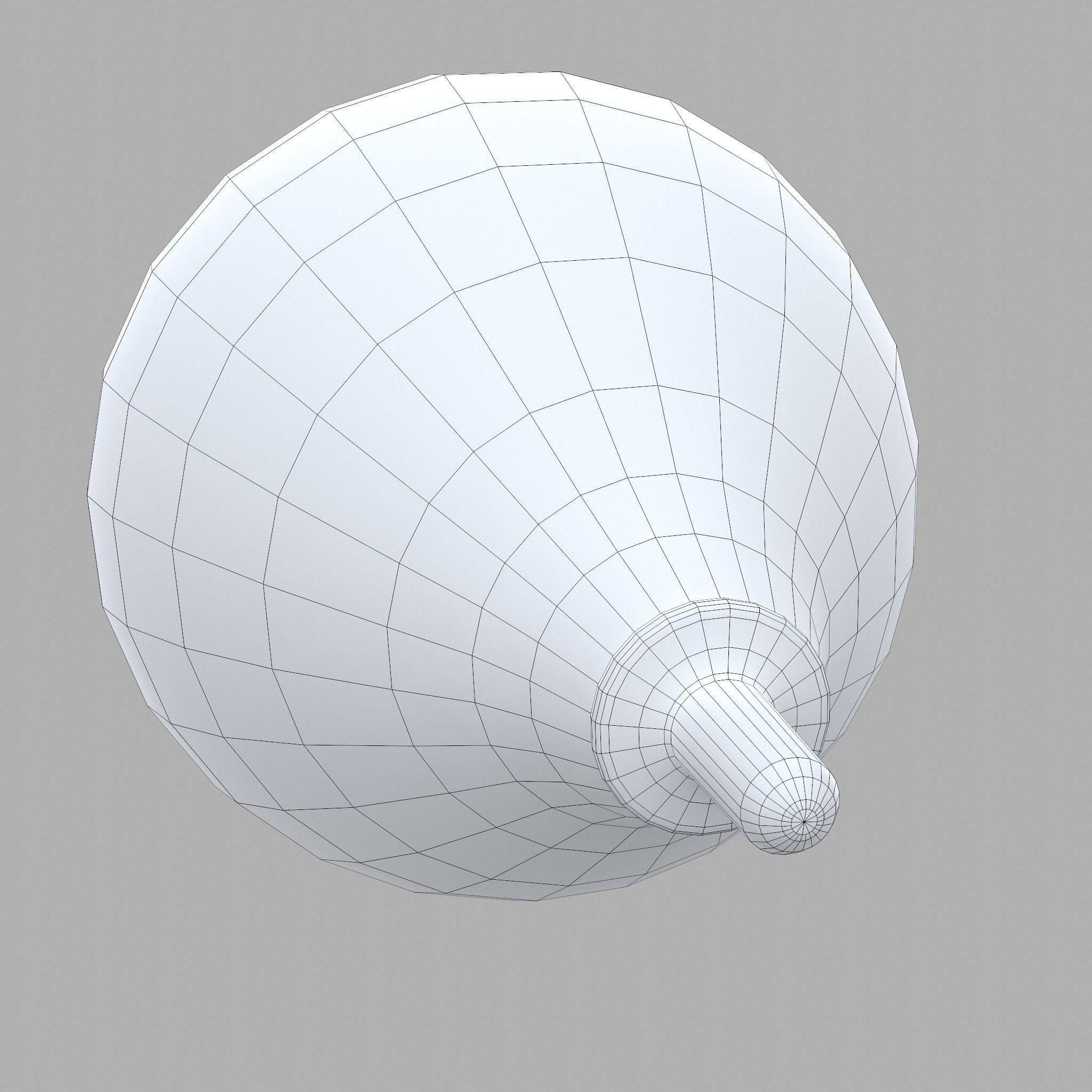 Medieval Spinning Top 3 Free low-poly 3D model_28