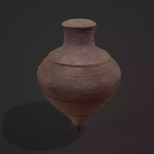 Medieval Spinning Top 3  Free low-poly 3D model