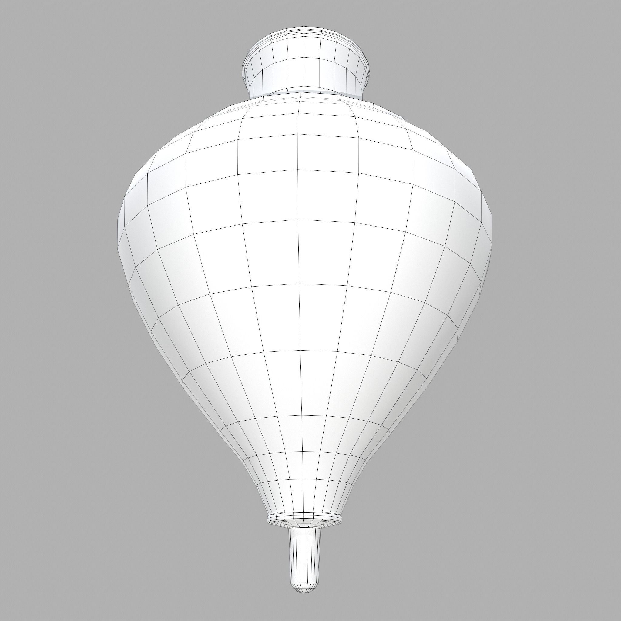 Medieval Spinning Top 3 Free low-poly 3D model_24