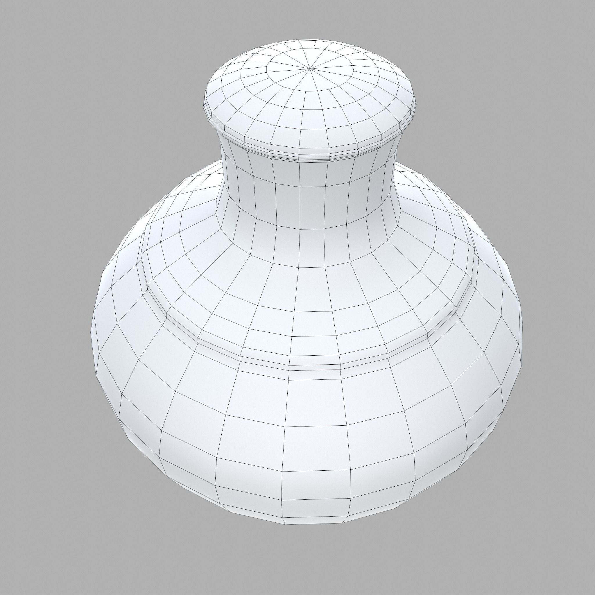 Medieval Spinning Top 3 Free low-poly 3D model_22