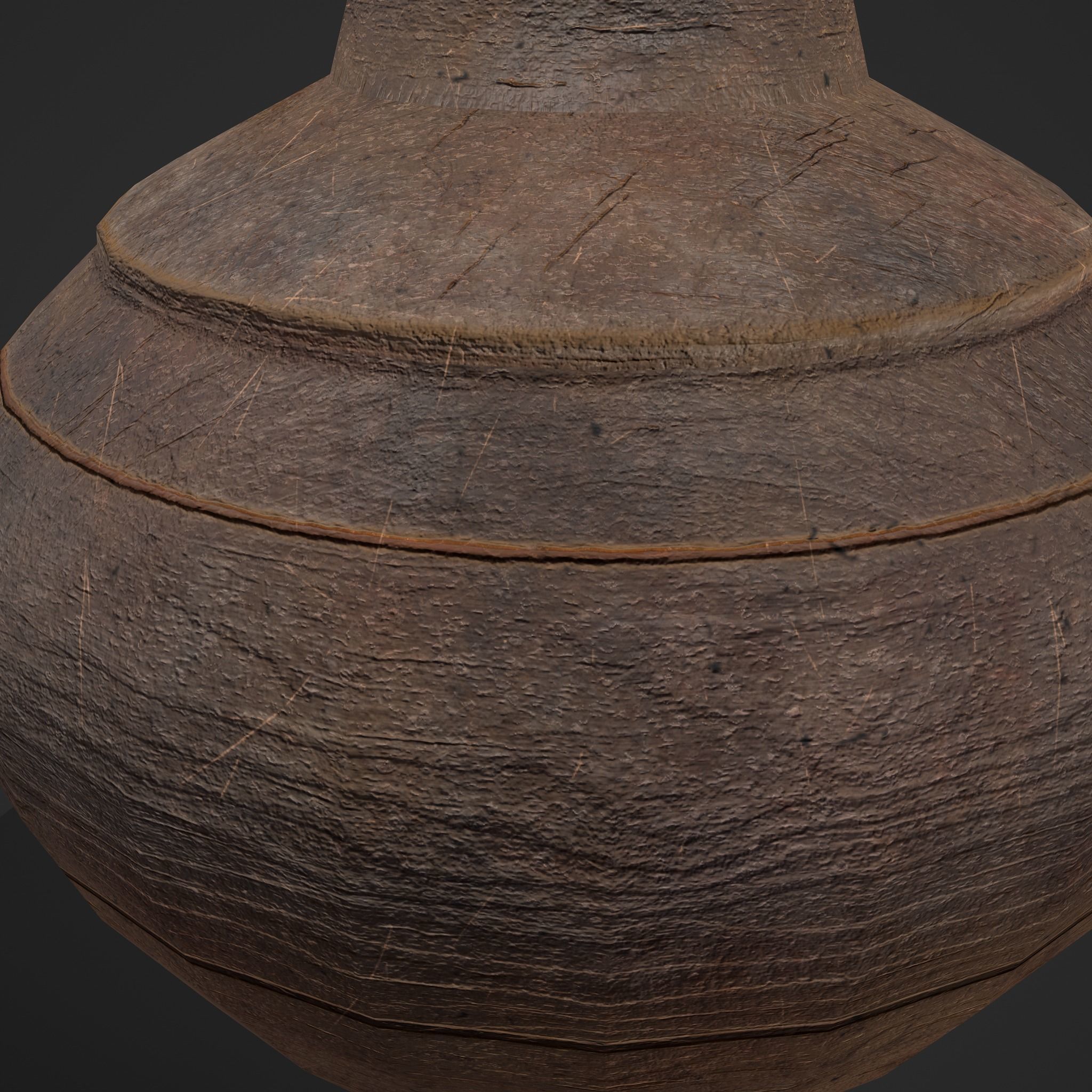 Medieval Spinning Top 3 Free low-poly 3D model_12