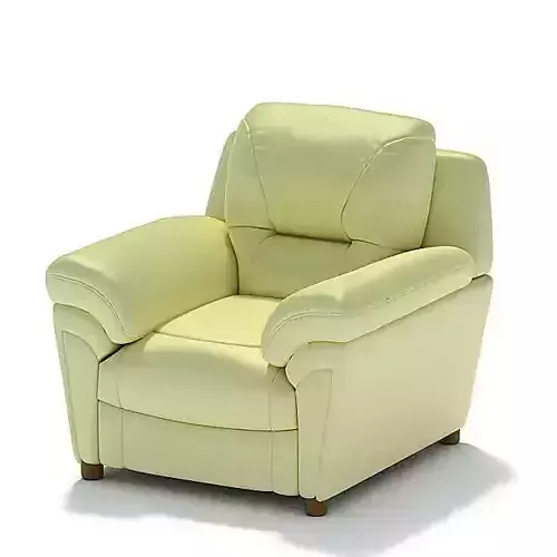 Cozy Yellow Armchair