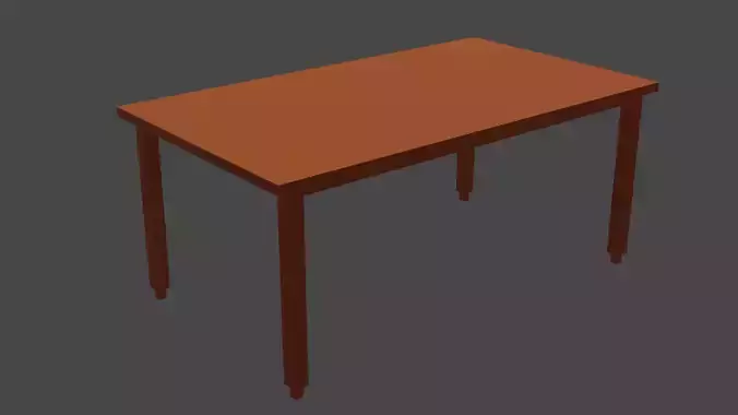 LOW POLY SIMPLE TABLE