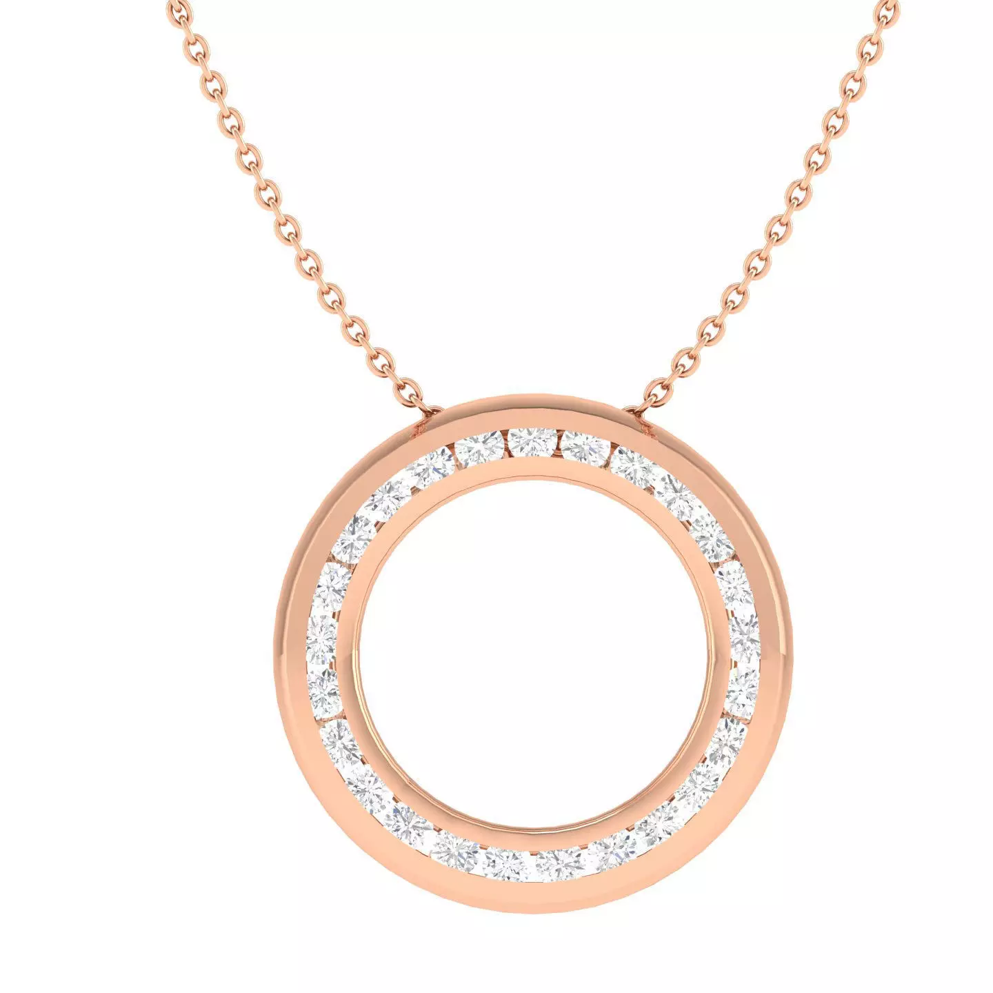 Women round pendant 3dm stl render detail 3D print model_0