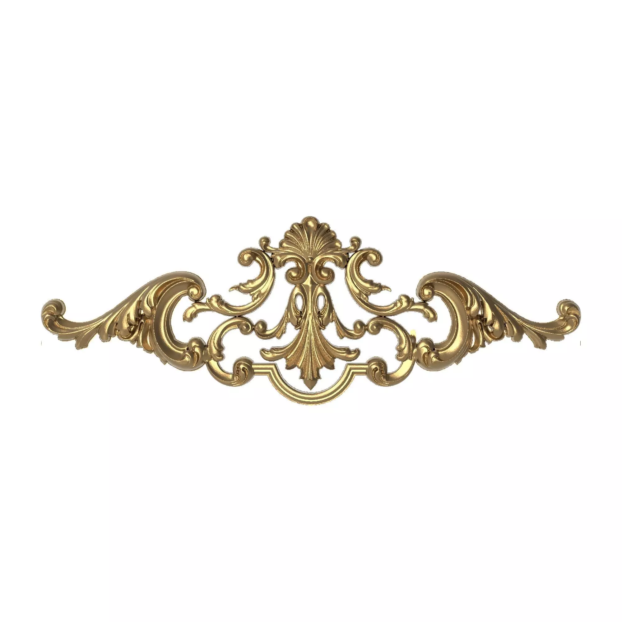 decorative pattern ready for 3D printing 3D model