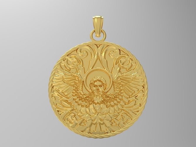 Angel Pendant 3D print model