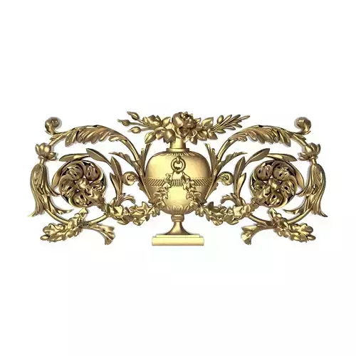  decorative pattern ready for 3D printing