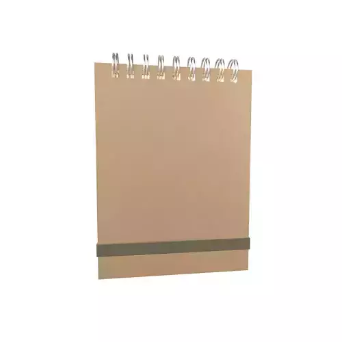 Notebook Pad With Spiral v1 001