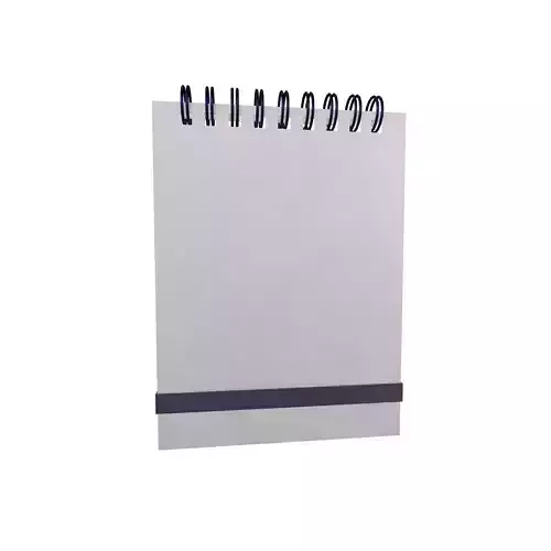 Notebook Pad With Spiral v1 002