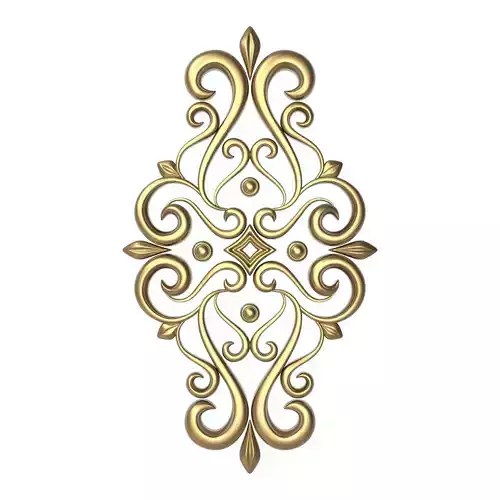  decorative pattern ready for 3D printing