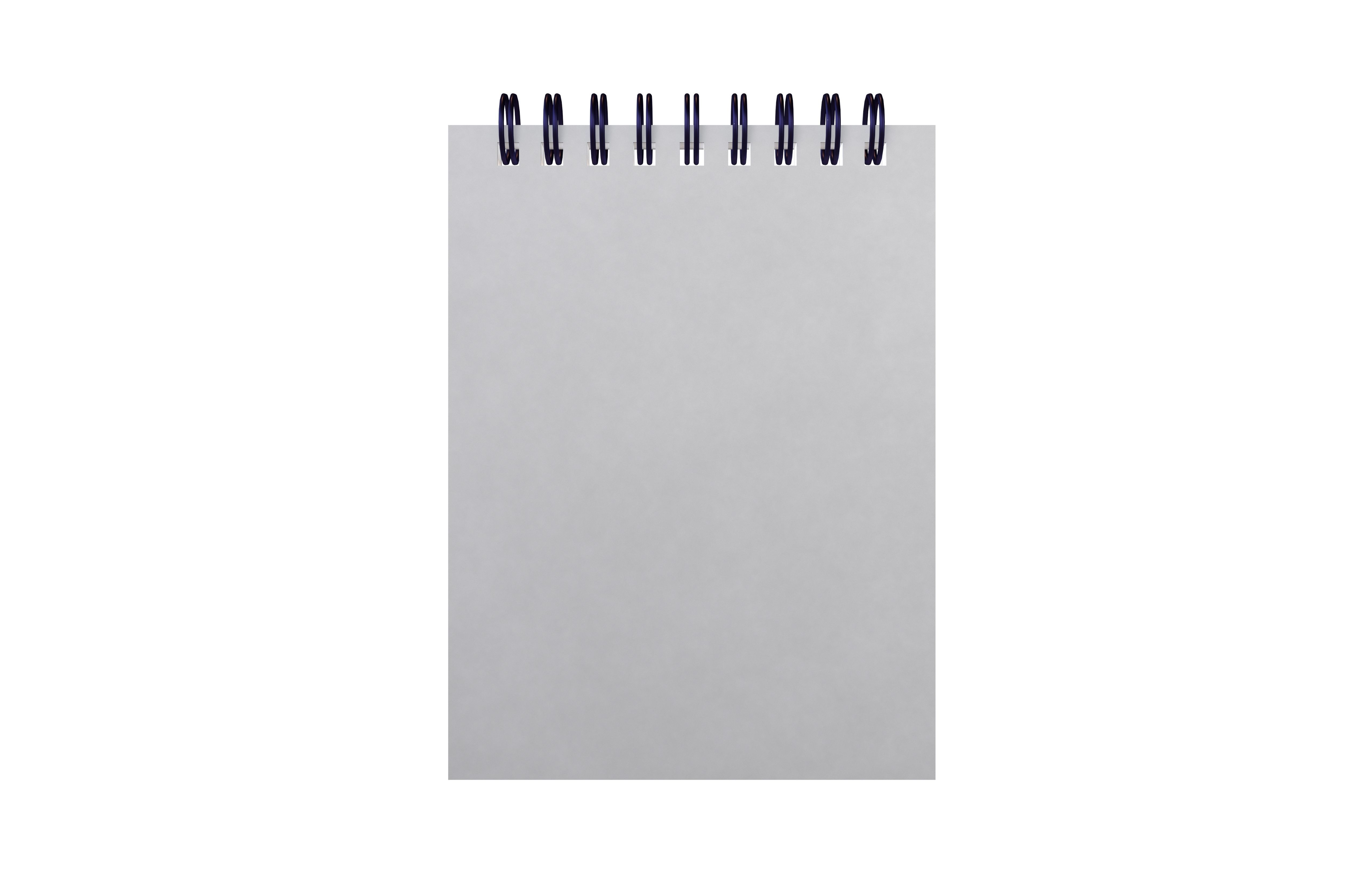 Notebook Pad With Spiral v2 002 Low-poly 3D model_1