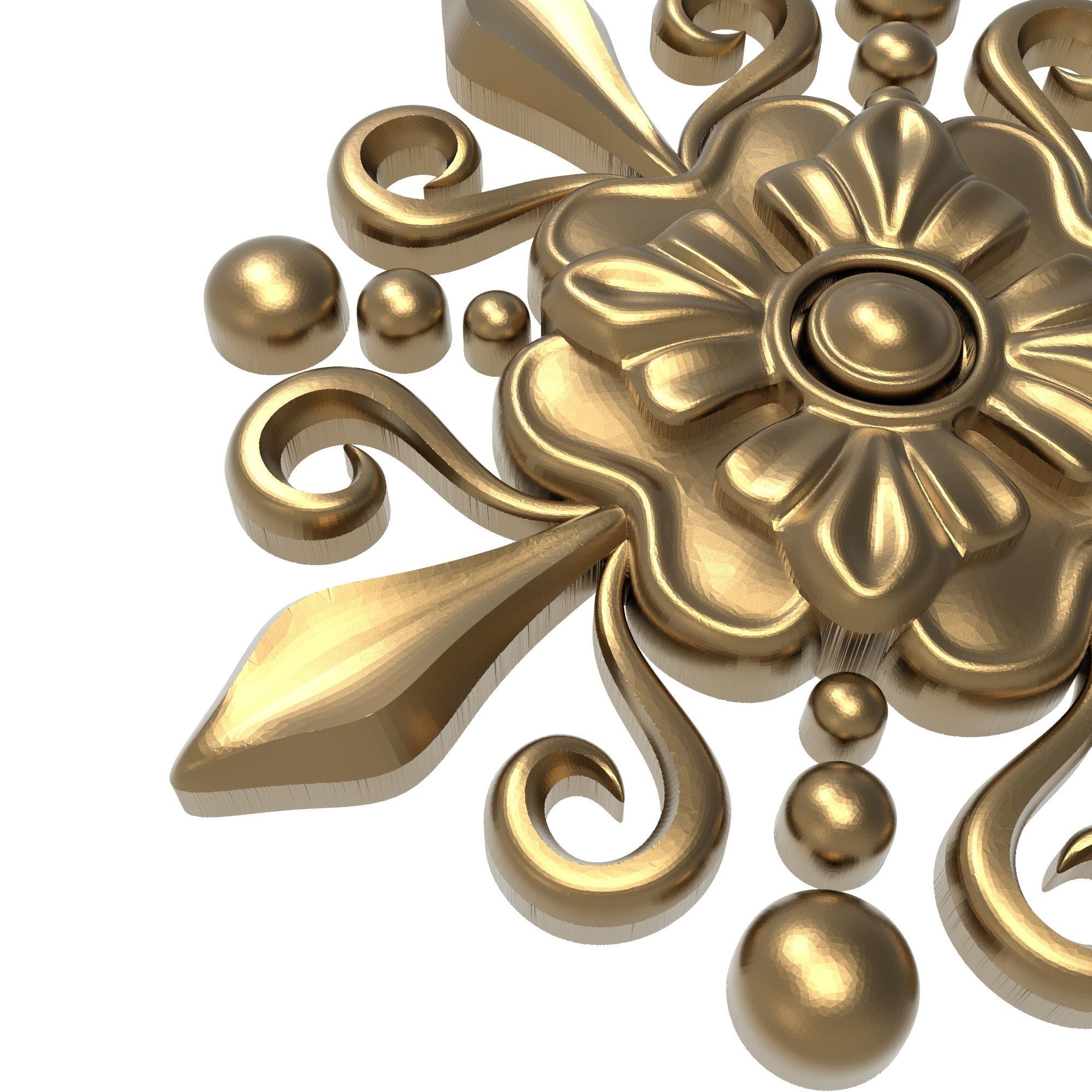  decorative pattern ready for 3D printing 3D model_2