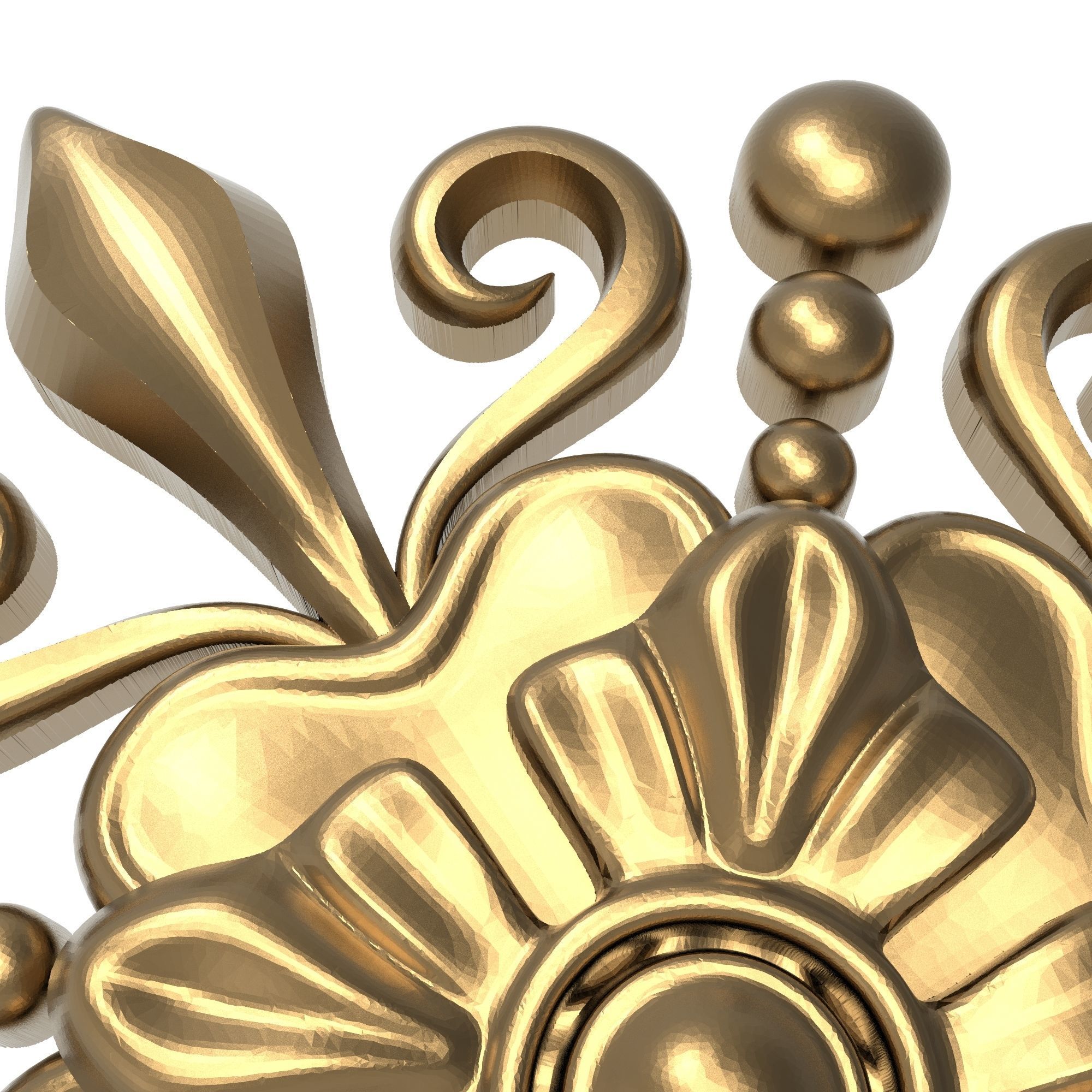  decorative pattern ready for 3D printing 3D model_4