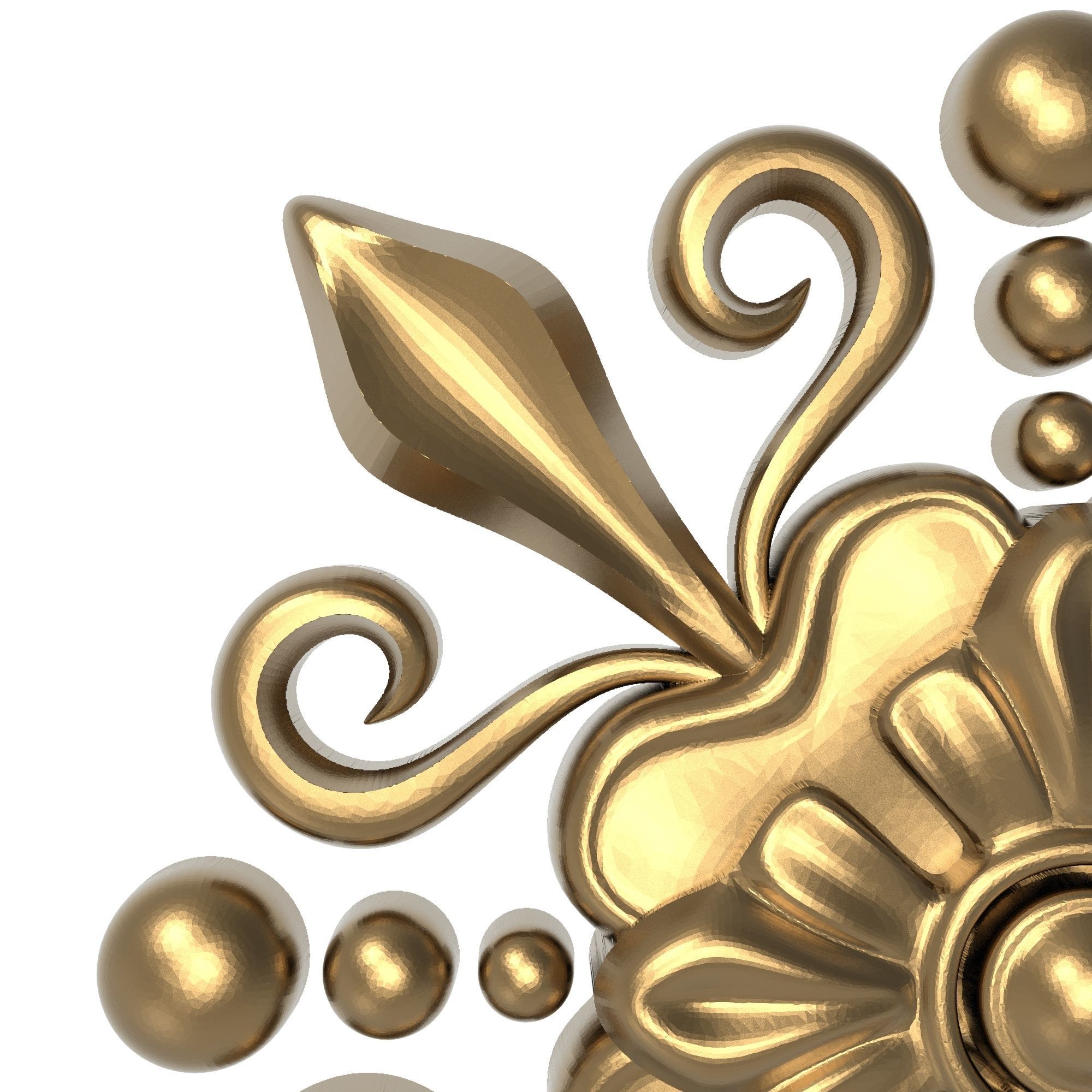  decorative pattern ready for 3D printing 3D model_1