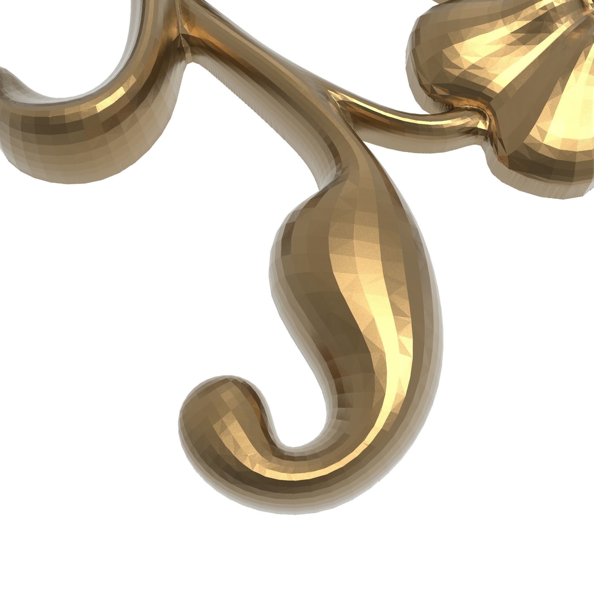  decorative pattern ready for 3D printing 3D model_3