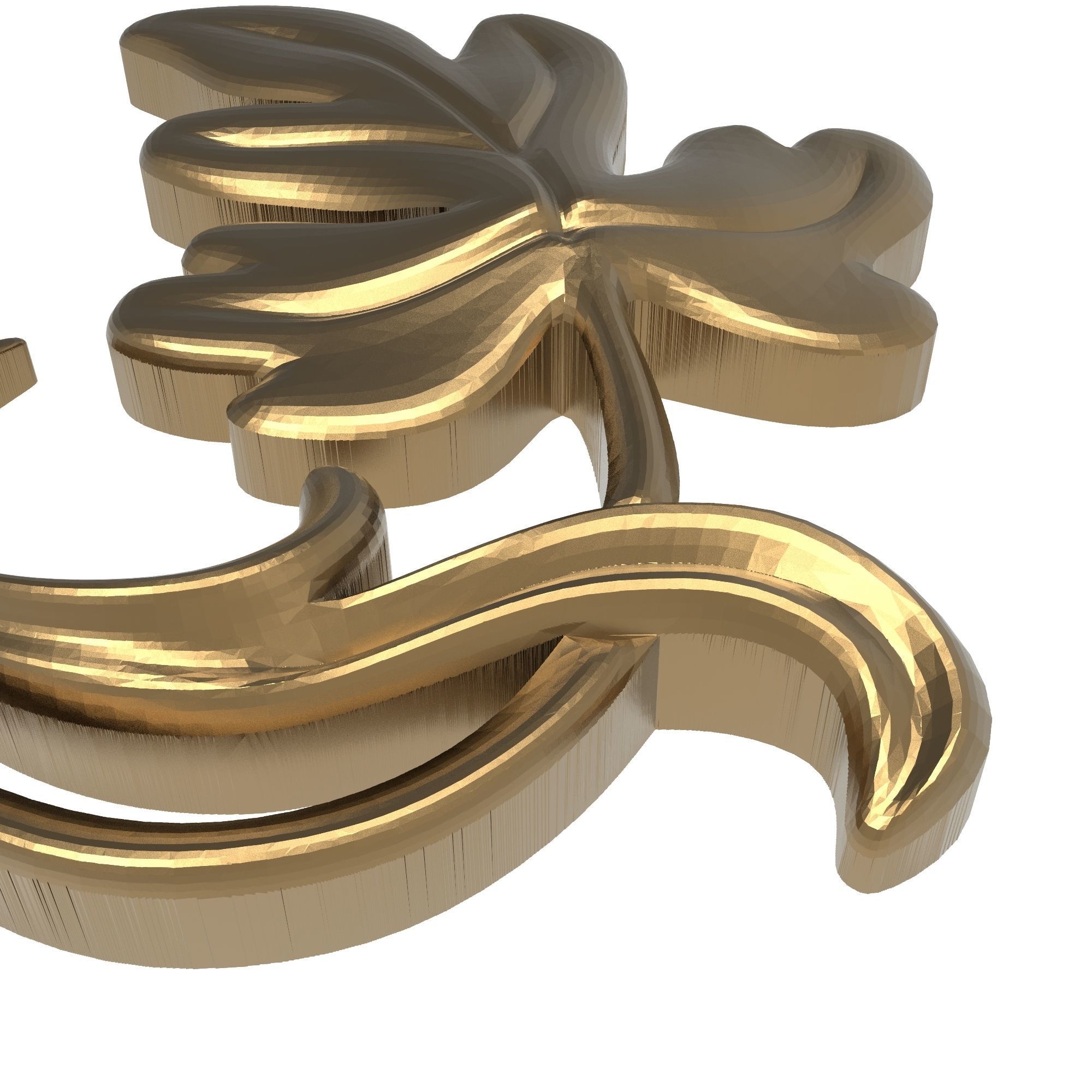  decorative pattern ready for 3D printing 3D model_2