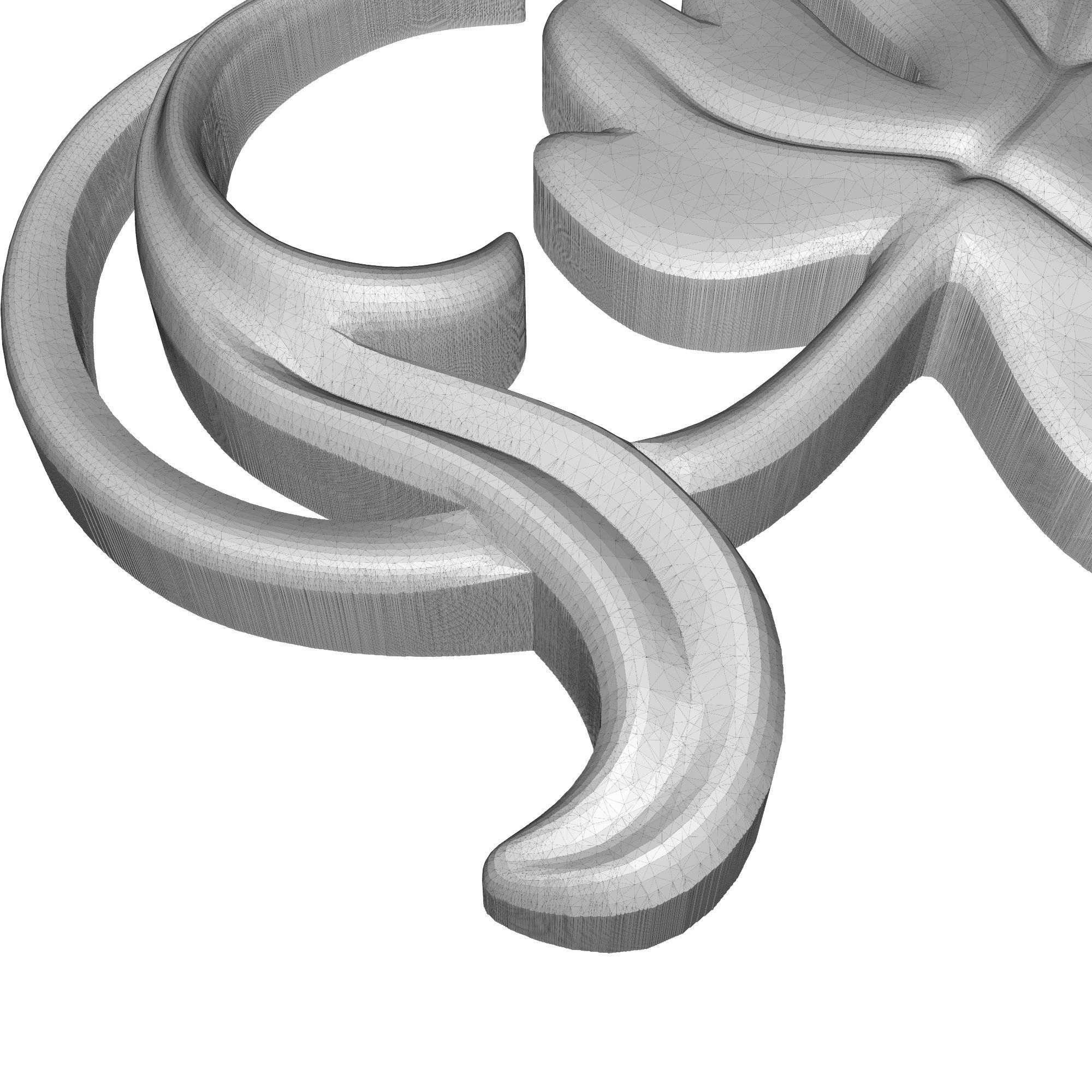  decorative pattern ready for 3D printing 3D model_6