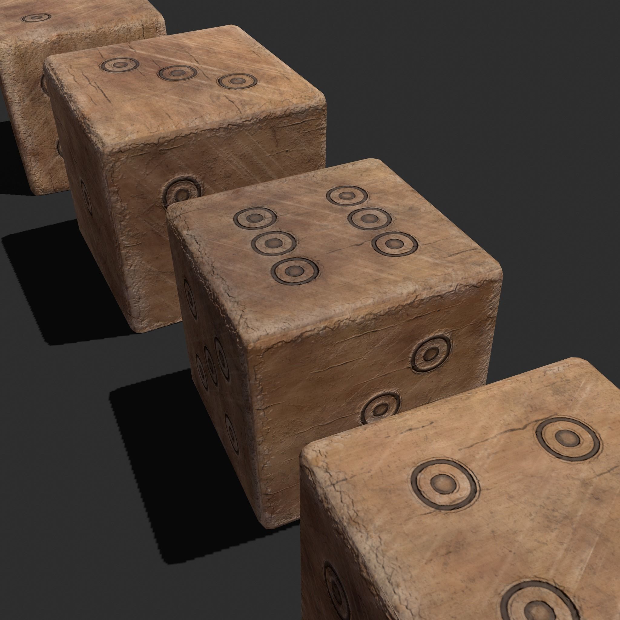 Medieval Games Pieces Pack 3D Model Collection_9