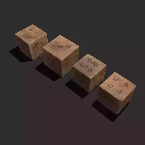 Medieval Games Pieces Pack 3D Model Collection