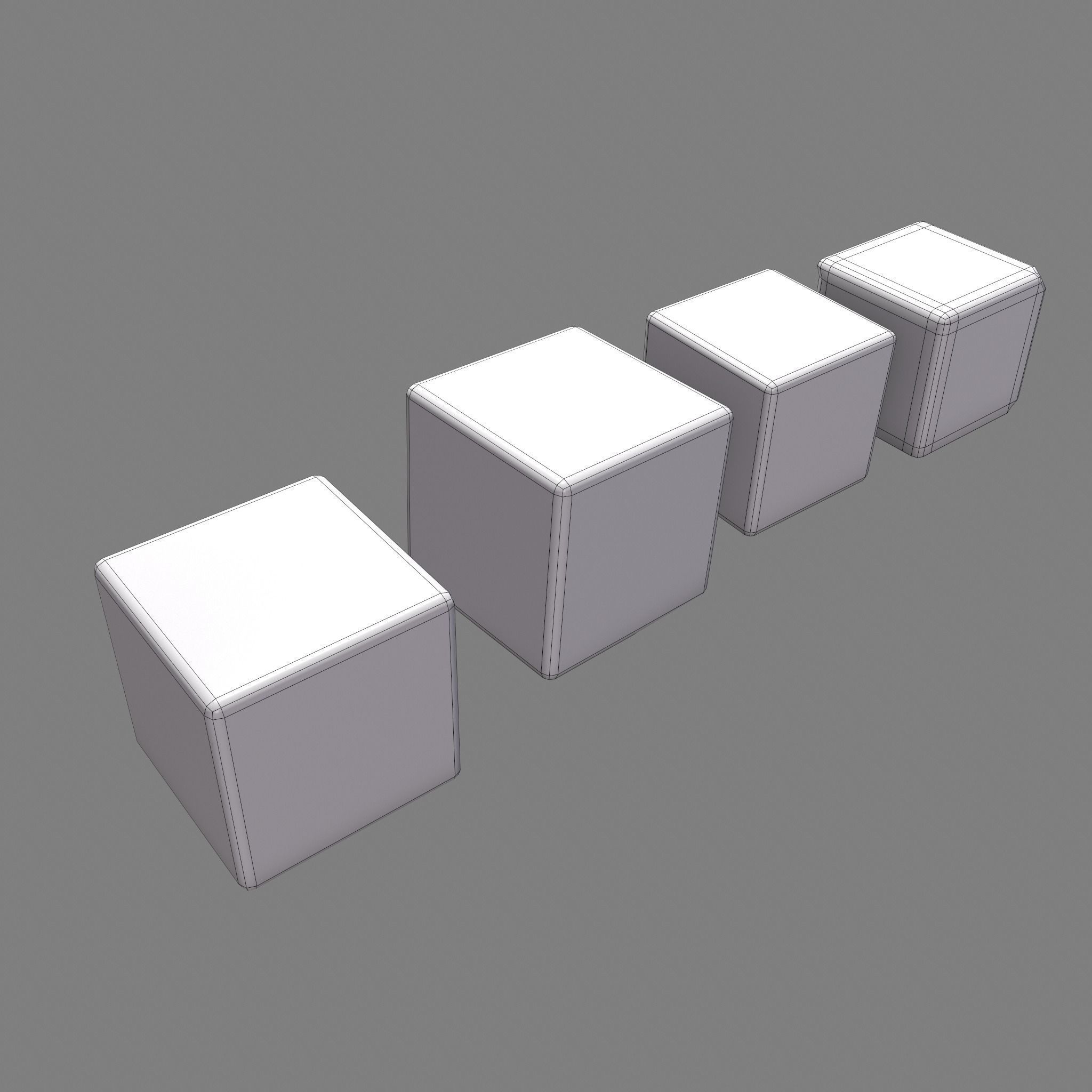 Medieval Games Pieces Pack 3D Model Collection_10