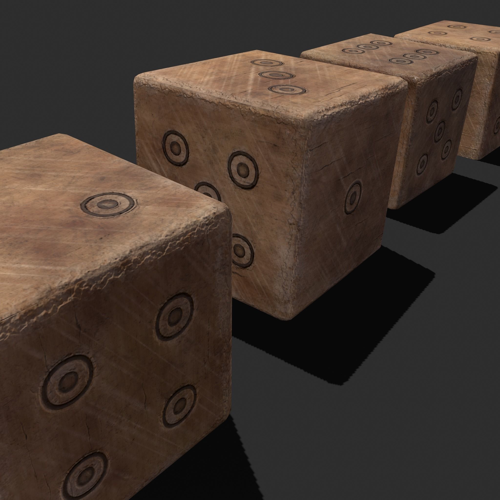 Medieval Games Pieces Pack 3D Model Collection_8