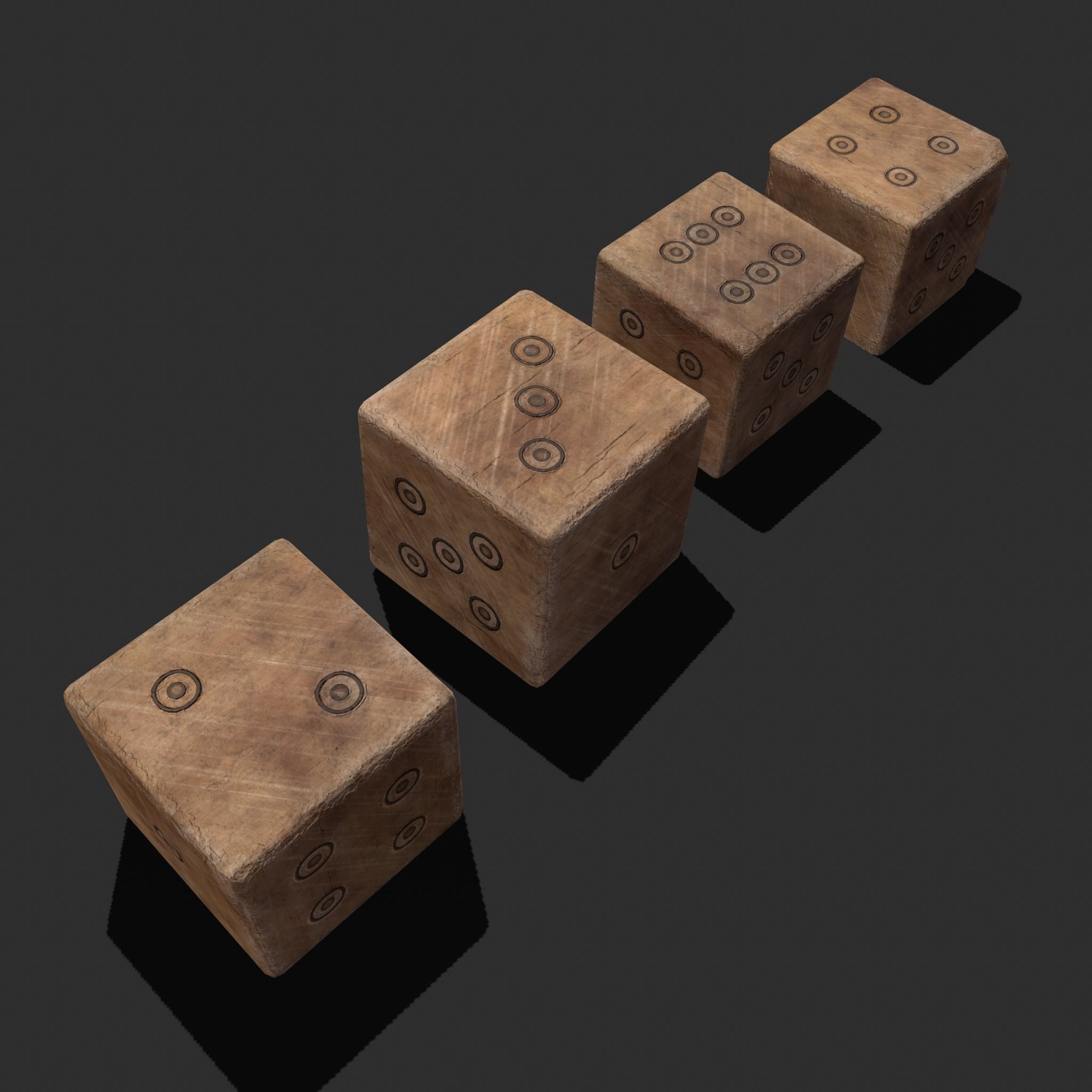 Medieval Games Pieces Pack 3D Model Collection_4