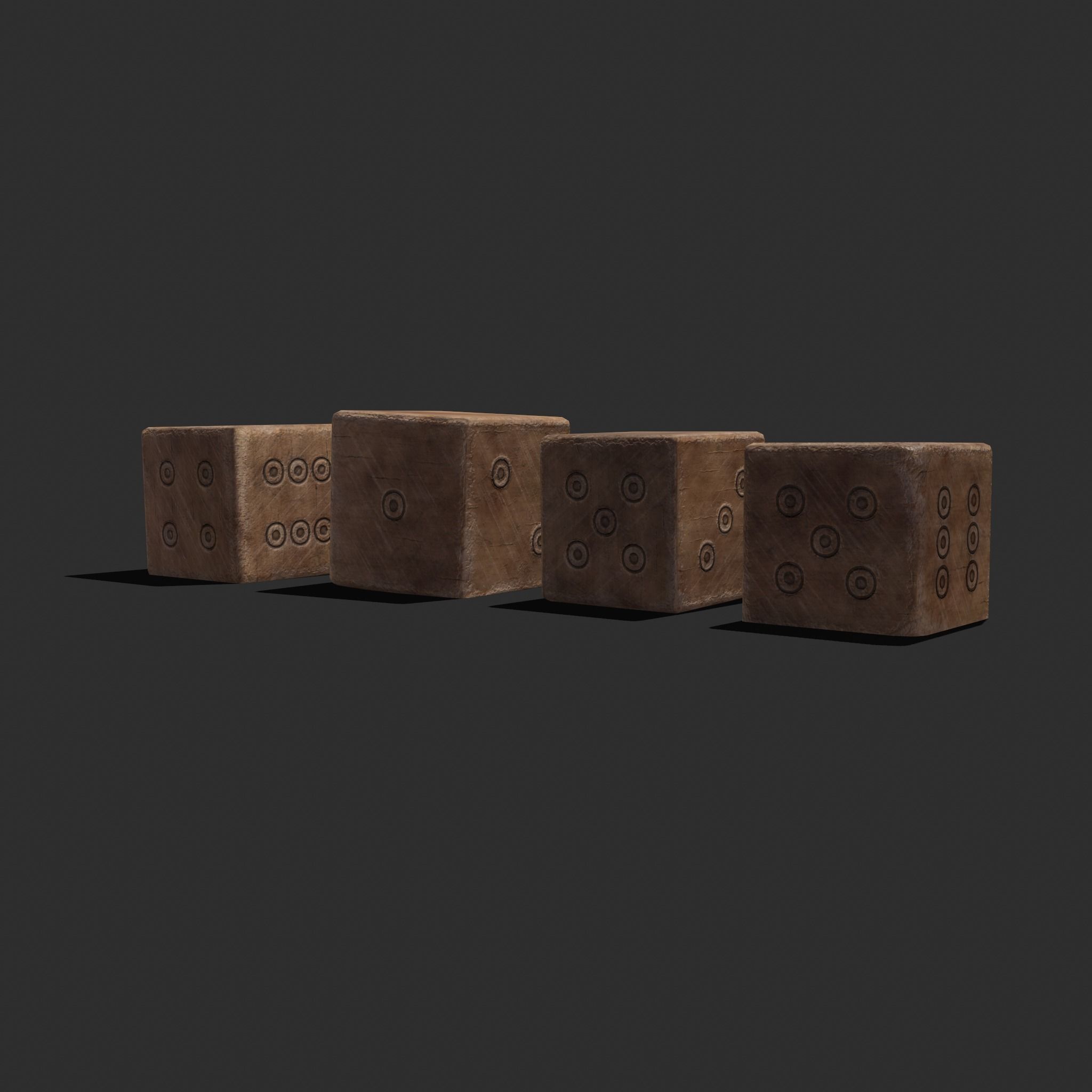 Medieval Games Pieces Pack 3D Model Collection_2