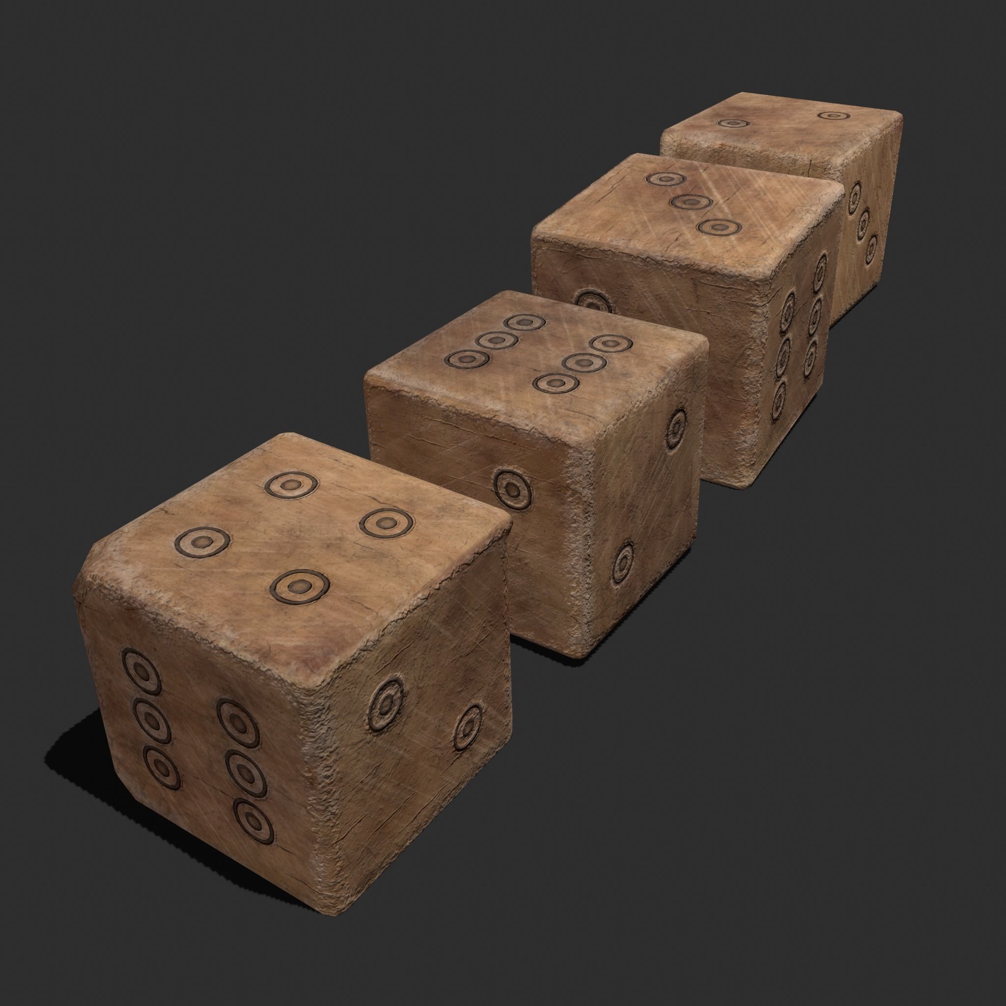 Medieval Games Pieces Pack 3D Model Collection_5