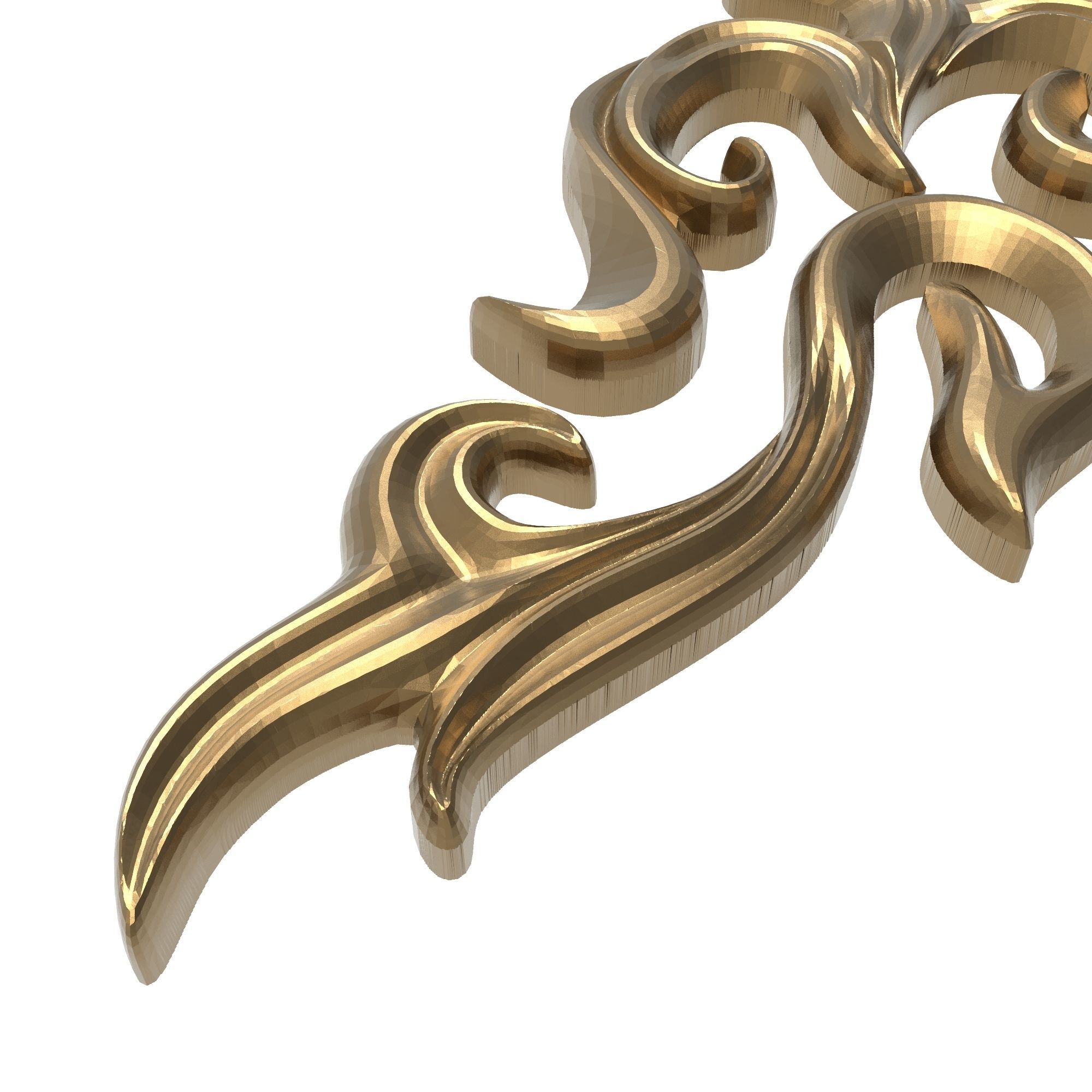 decorative pattern ready for 3D printing 3D model_1