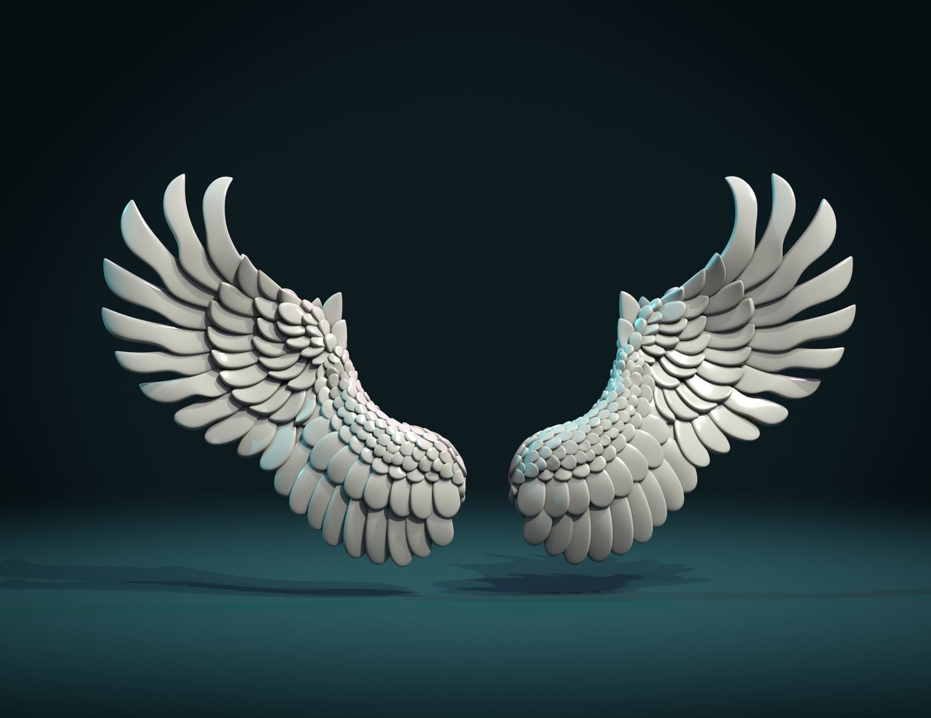 Wings II 3D print model_2