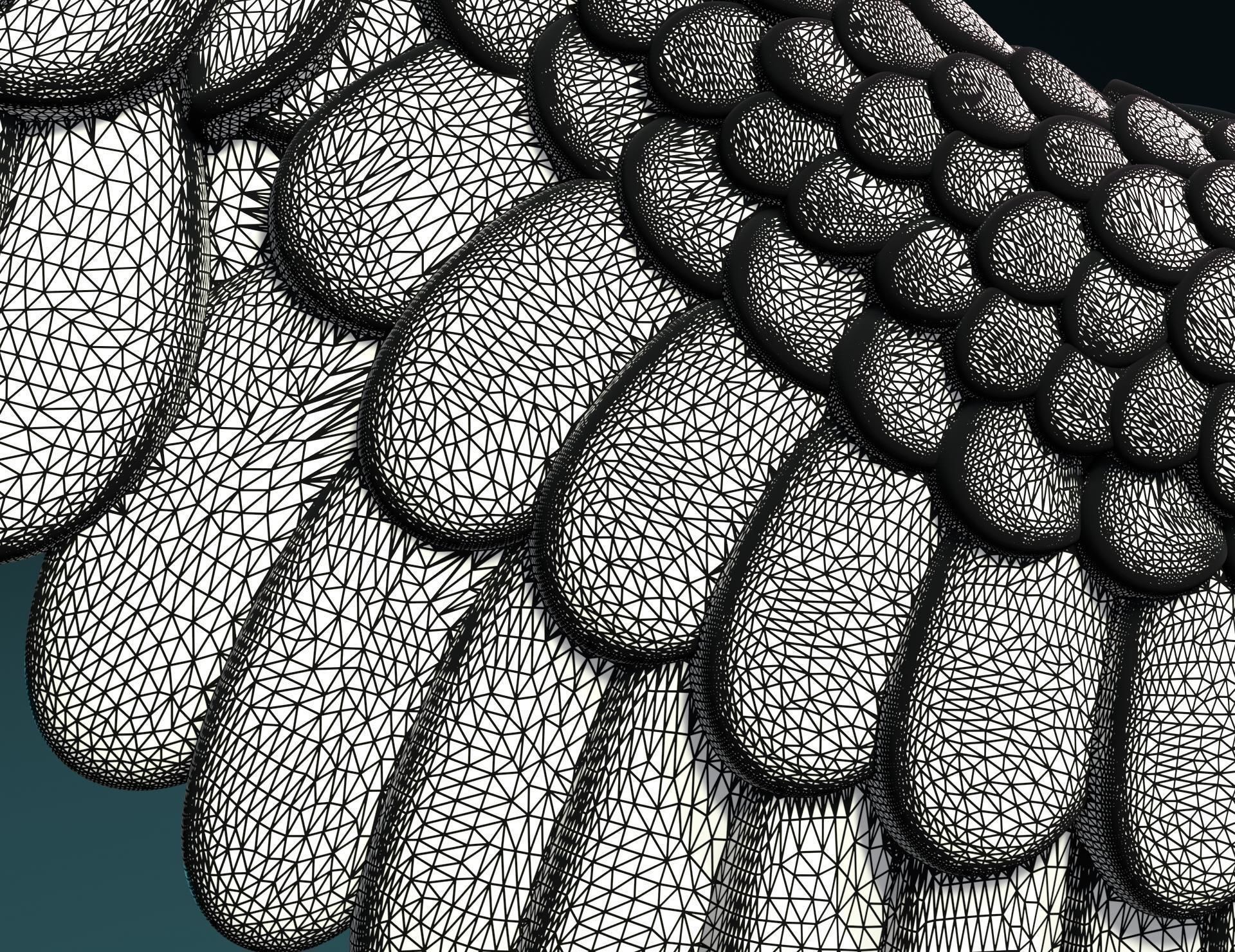 Wings II 3D print model_16