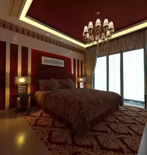 classic style interior design 3D model classic style interior design 3D model